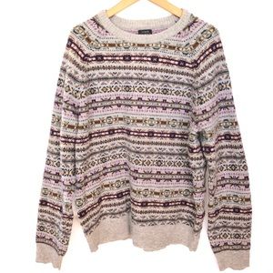 J. Crew Crew Lambswool Crewneck Sweater XL